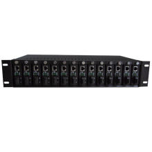 2u 14 Slot Media Converter Chassis